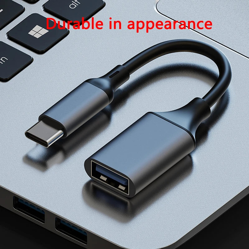 USB C to USB A Adapter OTG Cable Type C Male to USB 3.0 Female For Laptop Smartphone U Disk Data Transfer