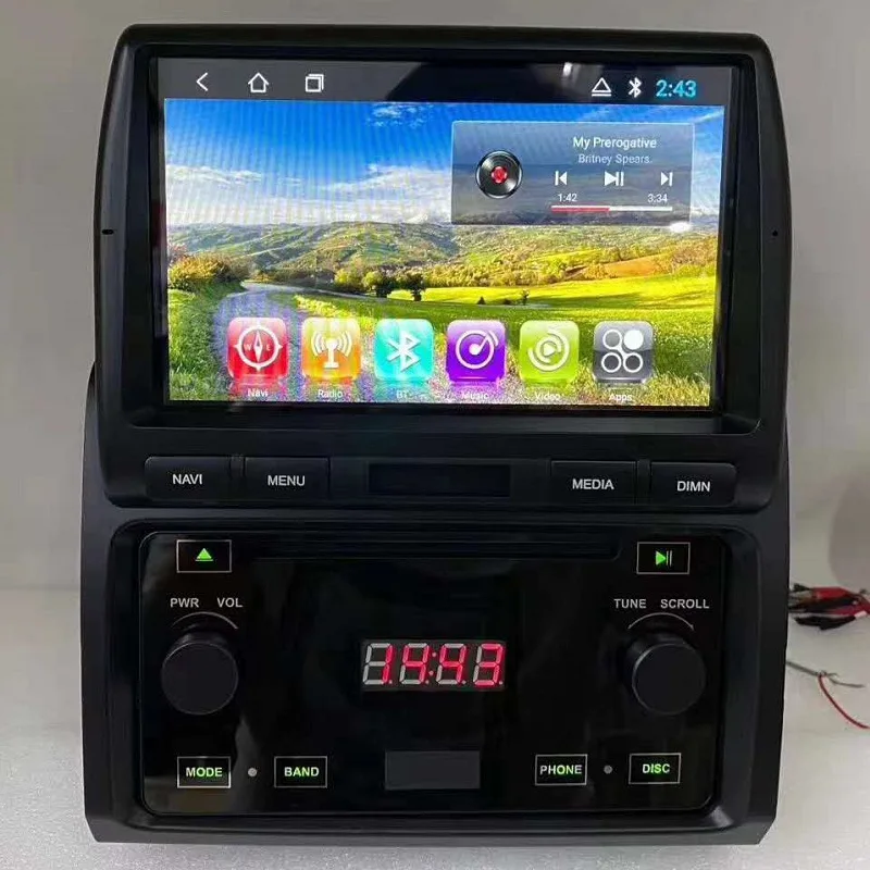 FÜR Toyota LC76/86 Modifizierte Android-Großbildschirm-Navigations-All-in-One-Maschine