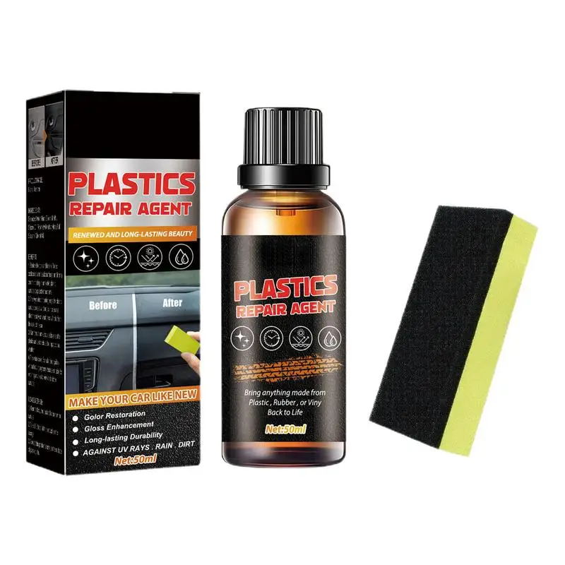 

Interior Detailer Plastic Leather Restorer Quick Coat Car Cleaning Products Plastic Leather Restore Cleaning Foam For Interior