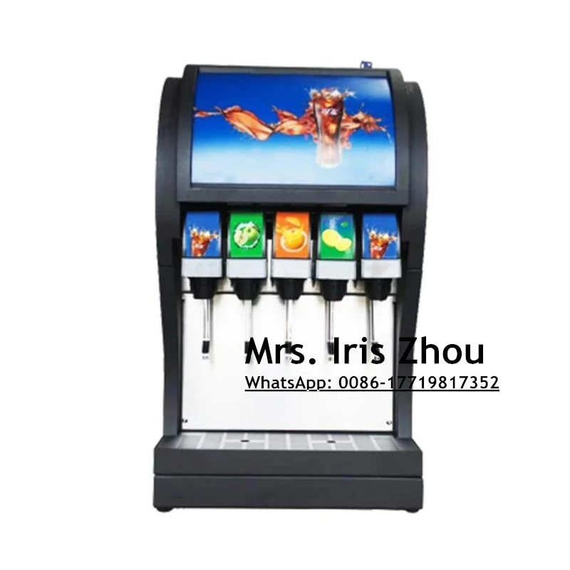 CFR-Distributeur de soda pour la fabrication de boissons alcoolisées dans l'Oregon, machine à 5 valves, forteresse R134a, 110V, 220V, par mer