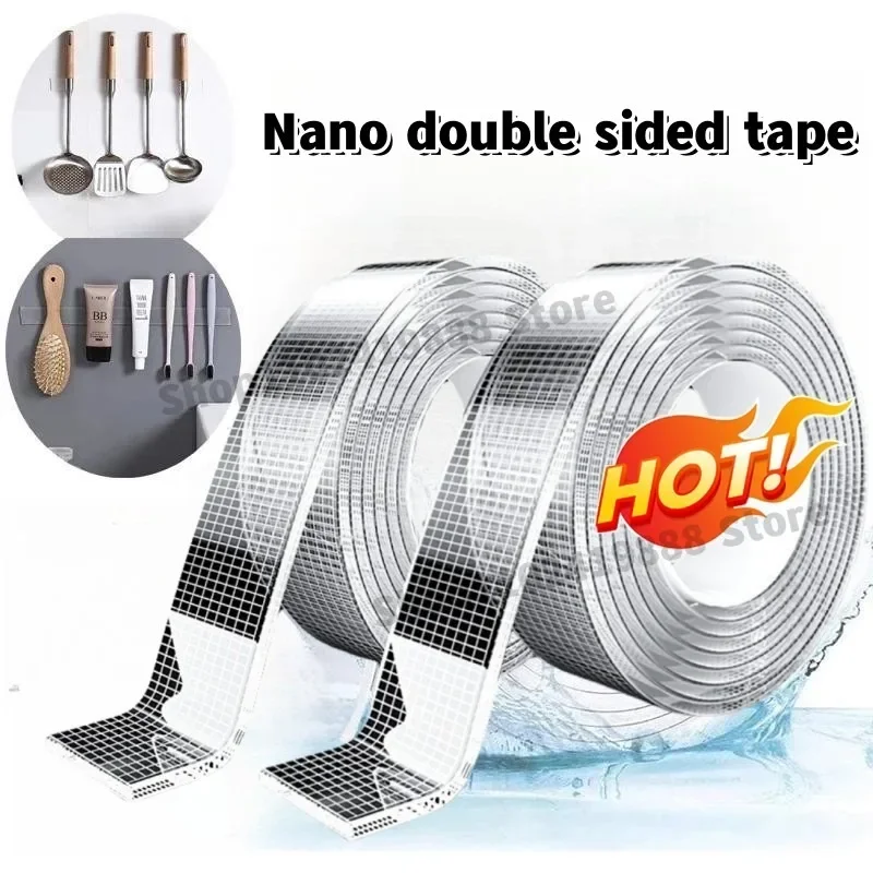 Nano Tape Supersterke Dubbelzijdige Tape 3M Extra Sterke Zelfklevende Antislip Tape Waterdichte Herbruikbare Kantoordecoratie Tapes