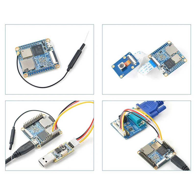 NanoPi NEO Air Development Board+CAM500B Cam Kit 512MB+8GB EMMC WiFi+BT Run UbuntuCore IOT Development Board(US Plug)