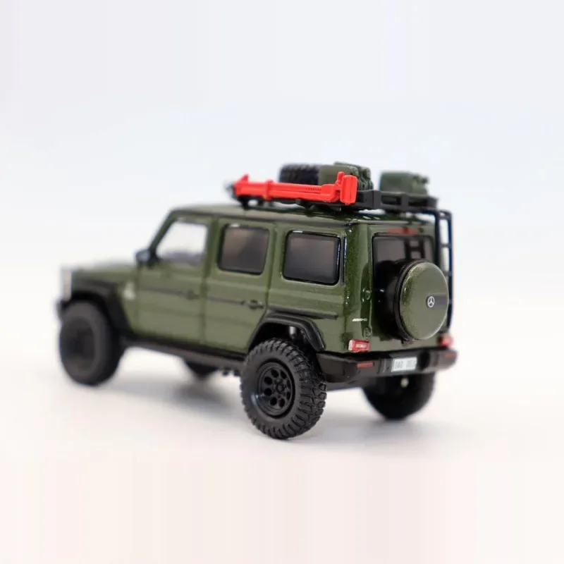 TW 1:64 Mercedes-Benz AMG G63 modelo estático de liga off-road, coleção infantil de brinquedos decorativos, presentes de feriado para crianças.