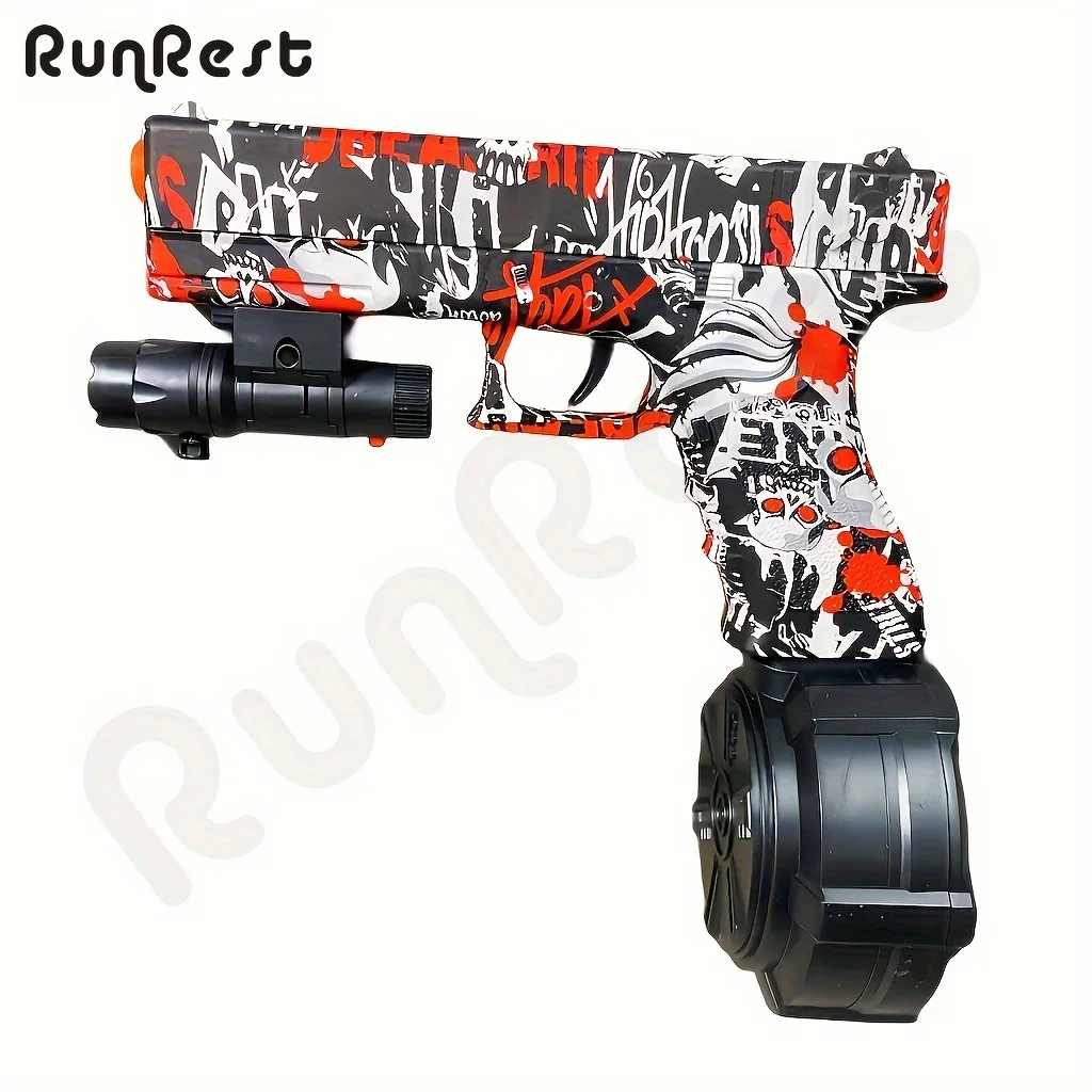 Blaster Gun， Electric ball blaster pistol, high-performance Orbeez gun cool toy gun, outdoor activity splash ball toy shooting g