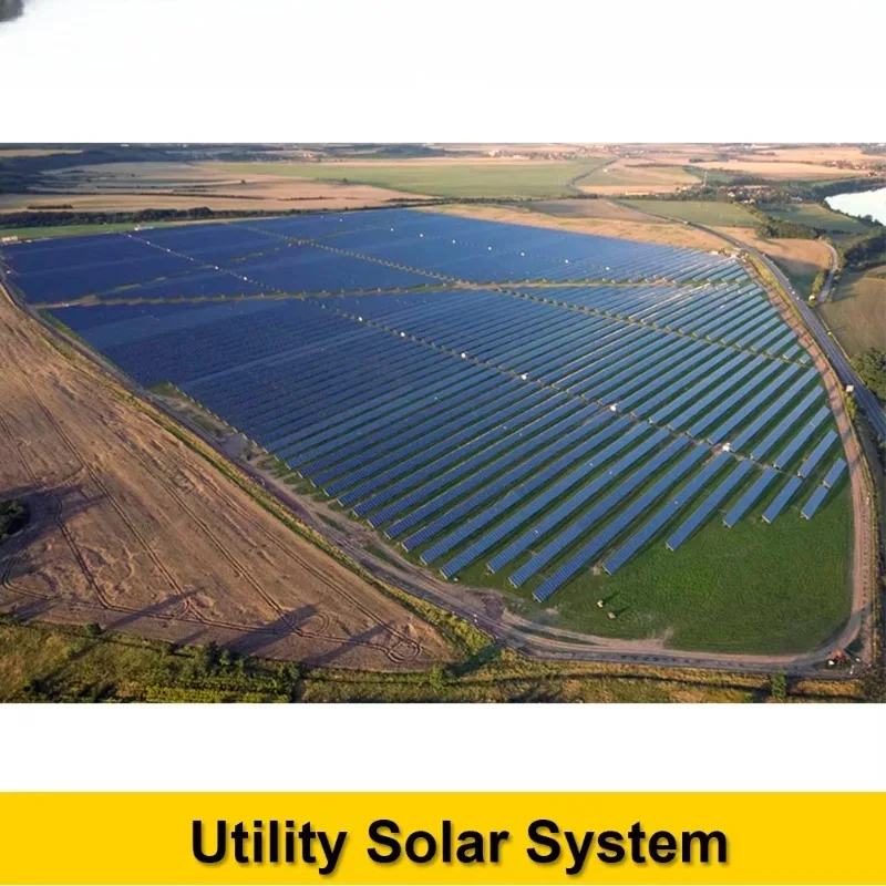 5-kW-Off-Grid-Solarpanelsystem für Häuser, einschließlich Batterien