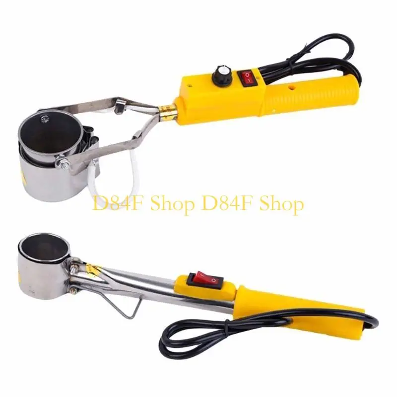 D84F Mini Solder Pots Energy Efficient Tin Melting Equipment 300W 500W for Smelting