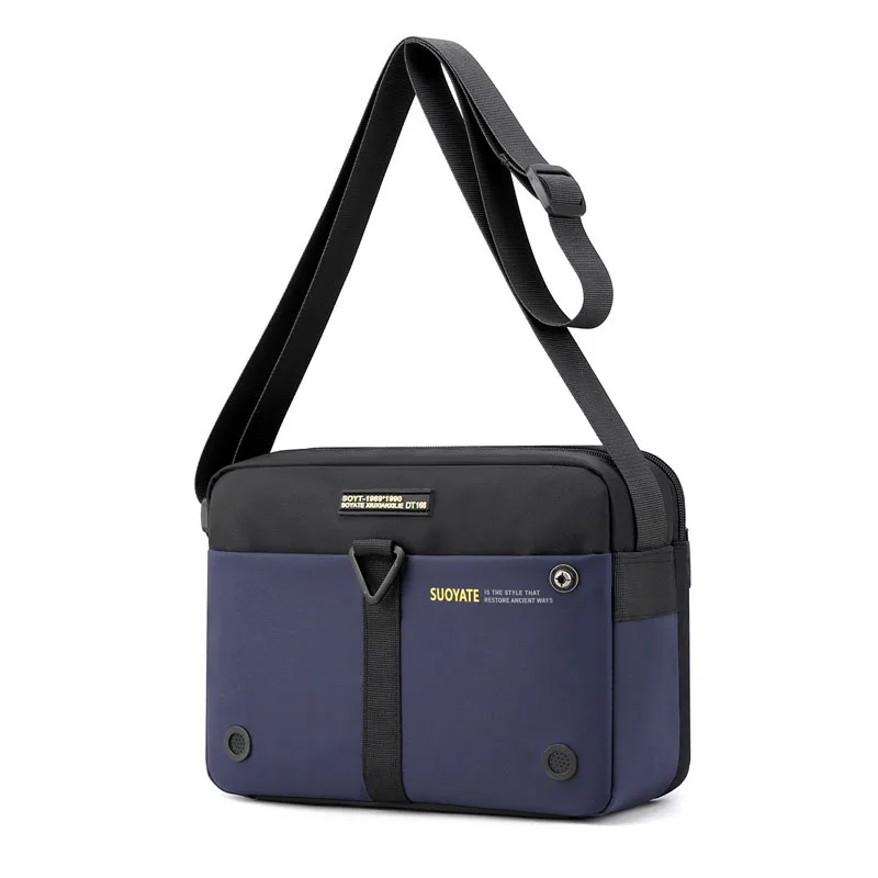 جديد عادية بسيطة الرجال حقائب كتف متعددة الوظائف حقيبة يد صغيرة الذكور عبر حقيبة الترفيه حقيبة رياضة الجري حقائب كروسبودي #3