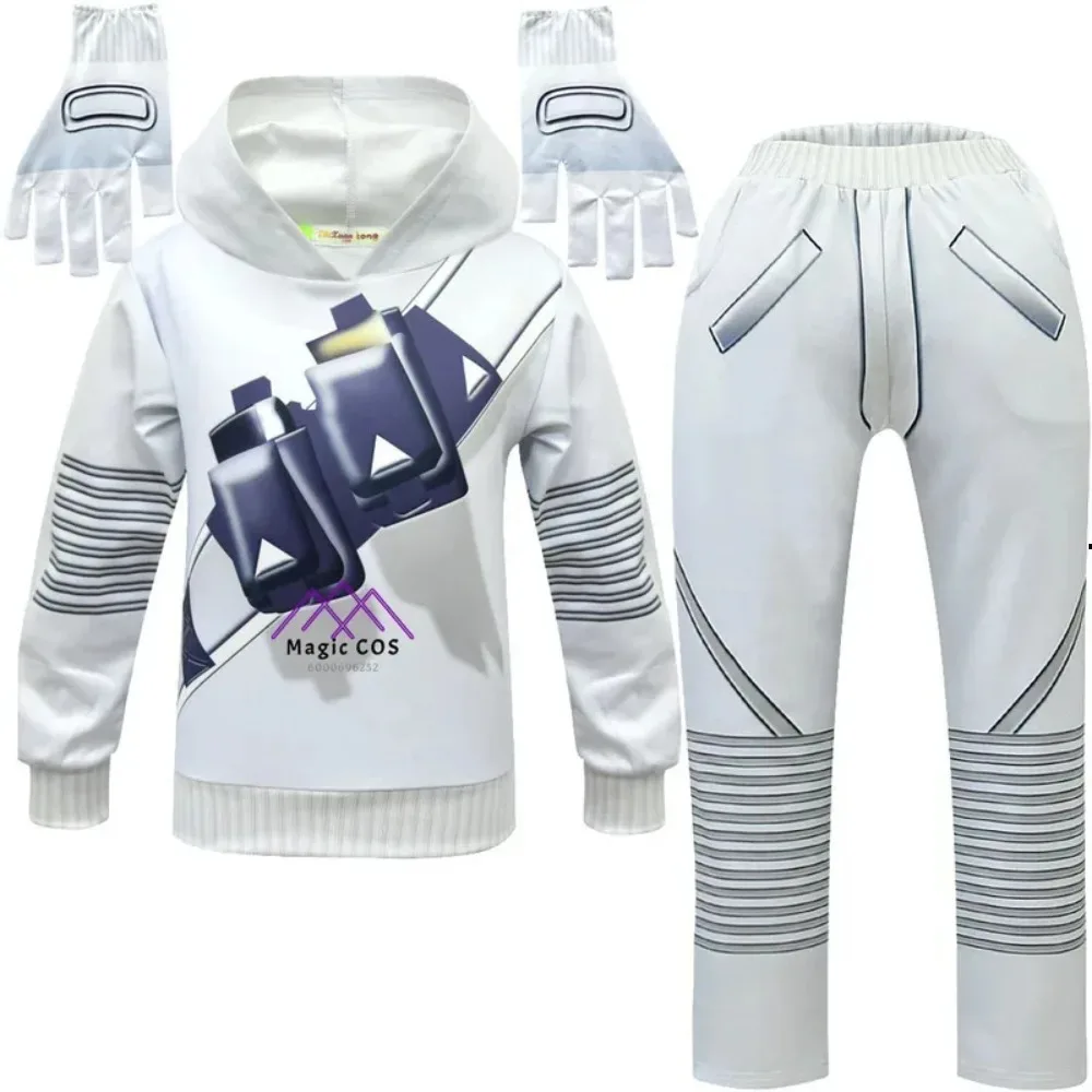 Полный комплект для мальчиков, электронный концерт, Рождество, Gif CyKids, Хэллоуин, DJ, Маршмелло, Fortnite, карнавальный костюм, толстовка, брюки, маска, перчатки Полный комплект для мальчиков, электронный концерт, Рождество, Gif CyKids, Хэллоуин, DJ, Маршмелло, Fortnite, карнавальный костюм, толстовка, брюки, маска, перчатки