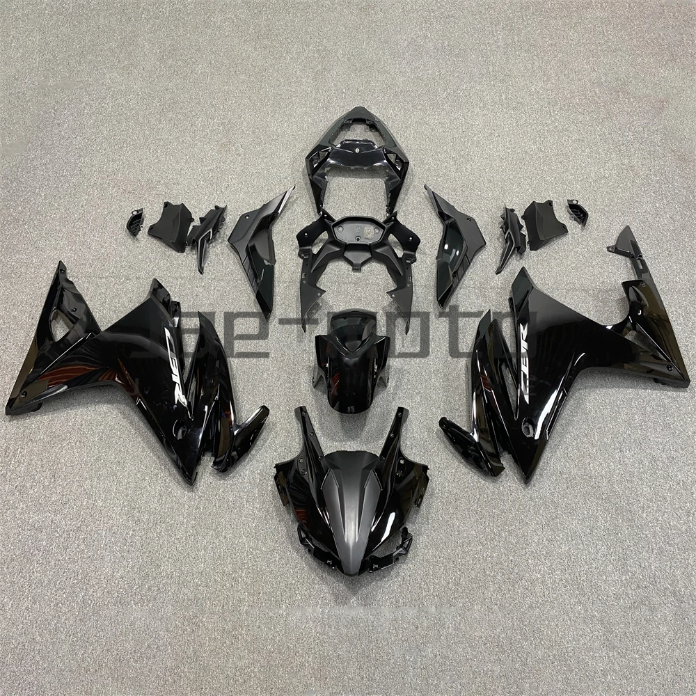 For CBR500R 2016 2017 2018  Injection ABS Plastics Full Fairings Kit Mold Replace Accessories CBR500 R 2016-2018 Black