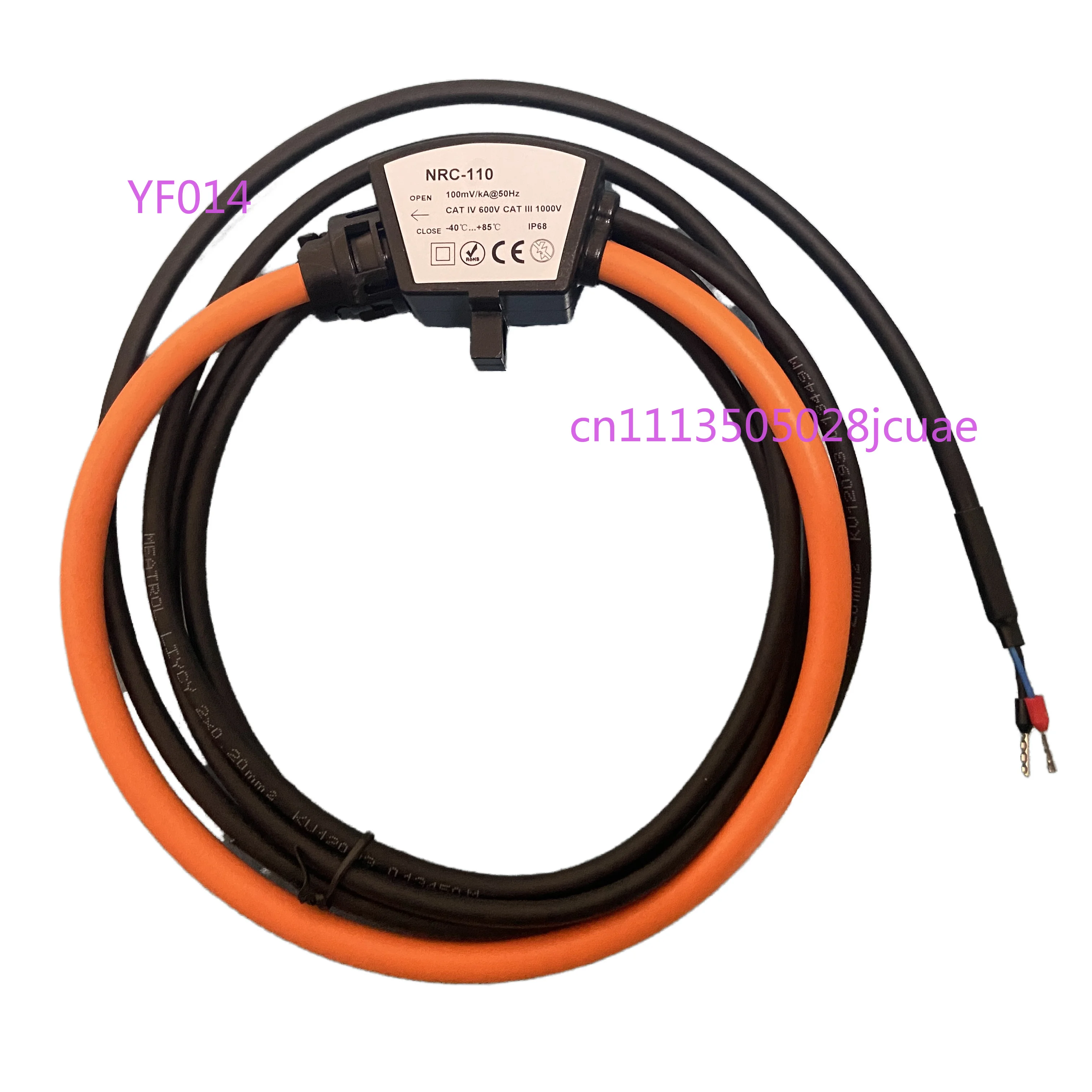 0.5% High Accuracy For Rogowski Coil Multi Specification Flexible Current Detection Clamp Sensor