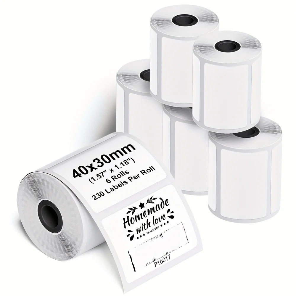 Variant: 6 Rolls 40x30mm