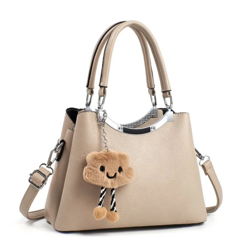 

Elegant Tulip Shaped Bag For Women With Unique Curved Design And High Gloss Leather Finish