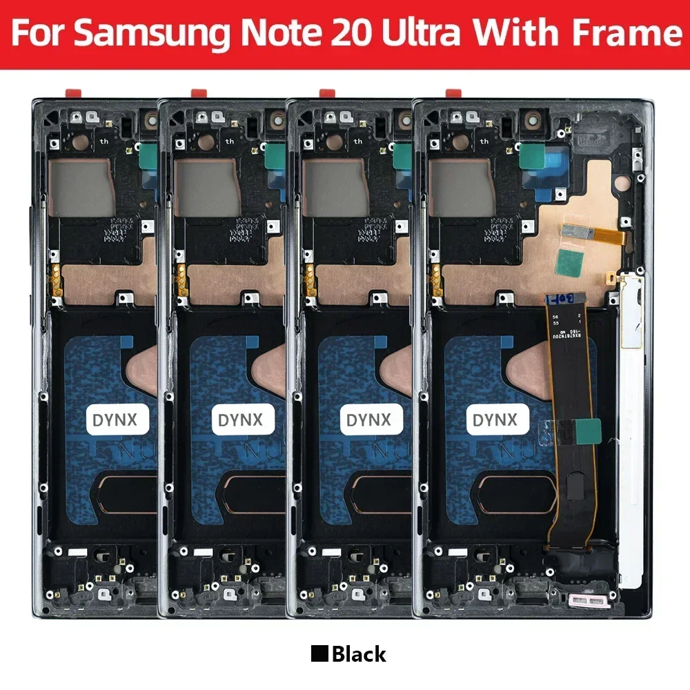 OLED LCD For Samsung Note 20 Ultra N986B N985 N985F Display Note20 Ultra 5G SM-N986F LCD Touch Screen Support Fingerprint