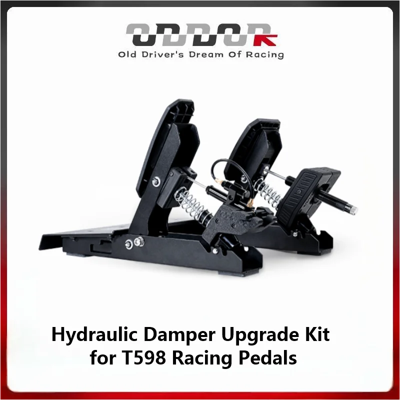 مجموعة ترقية الدواسة ODDOR T598، مخمدات هيدروليكية قابلة للتعديل للفرامل والخانق، تحميل قابل للتخصيص 3-60 كجم