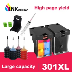 301xl Navulbare Ciss Inktcartridge Compatibel Pk 301 Voor Hp301 Voor Hp Deskjet 3050 3054 3060 3510 3512 Afgunst 4500 4501 4502 5530