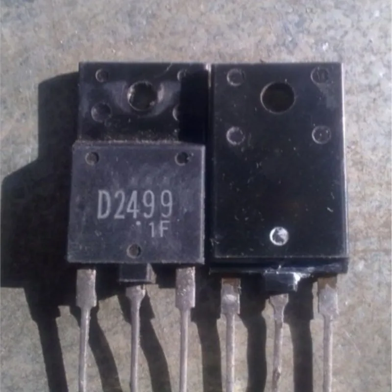 Desmontaje Original 2SD2499 TO-3P de Alta Definición en color TV manager 6A 50W 1700/600V D2499 TO-3P en Stock 1 unidad