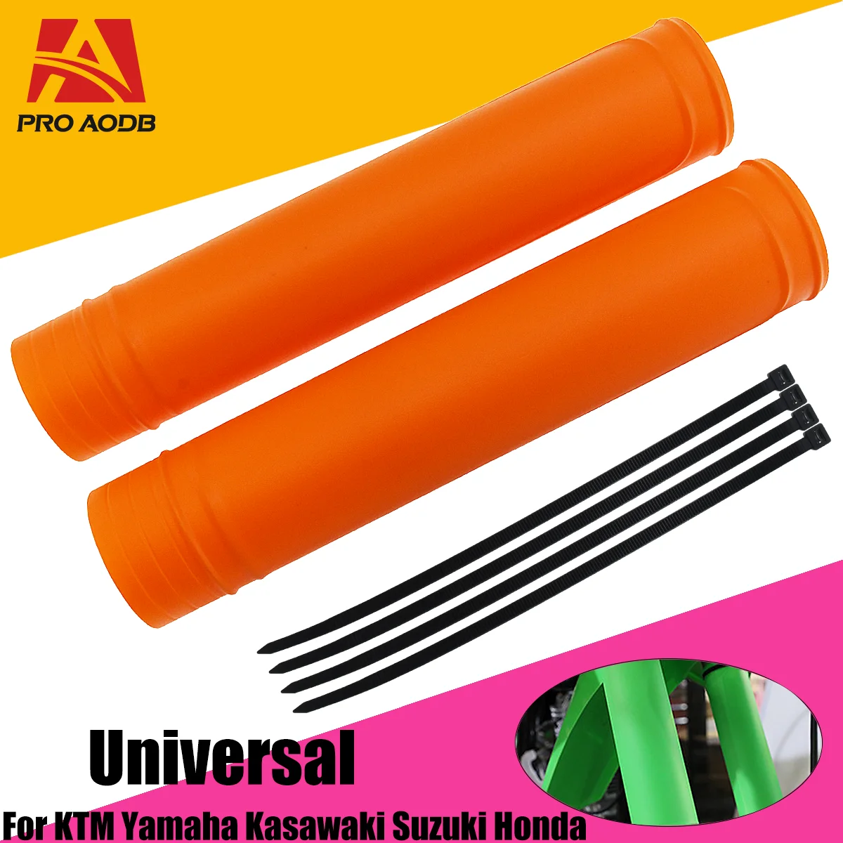 

Motocross Universal Front Fork Protector For Kawasaki Suzuki Husqvarna KTM Honda Yamaha CRF250R CRF450R CRF250X CRF450X CRF CR