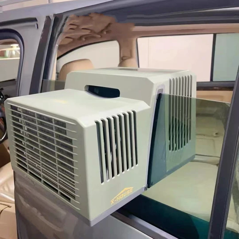 Car Air Conditioner, Outdoor Tent, Camping, Portable Air Compressor, Refrigeration, RV, Compact Air Conditioner, No Outdoor Unit