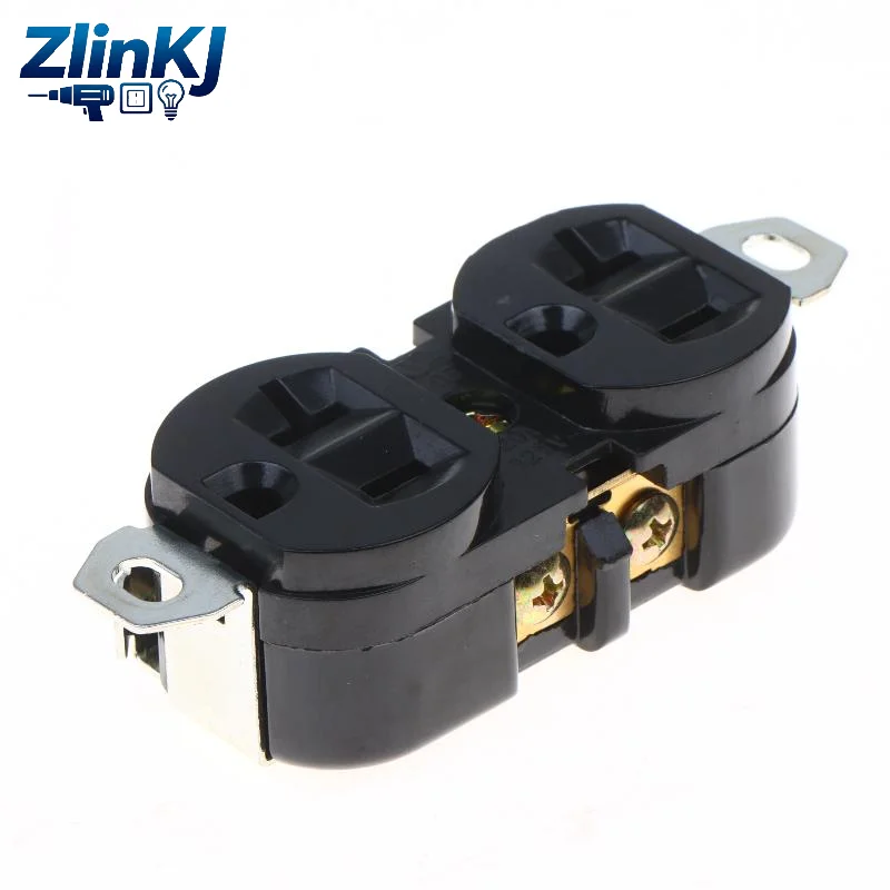 

Male Female 20A125V E-09 Wiring Lock Connector Double US-style Socket