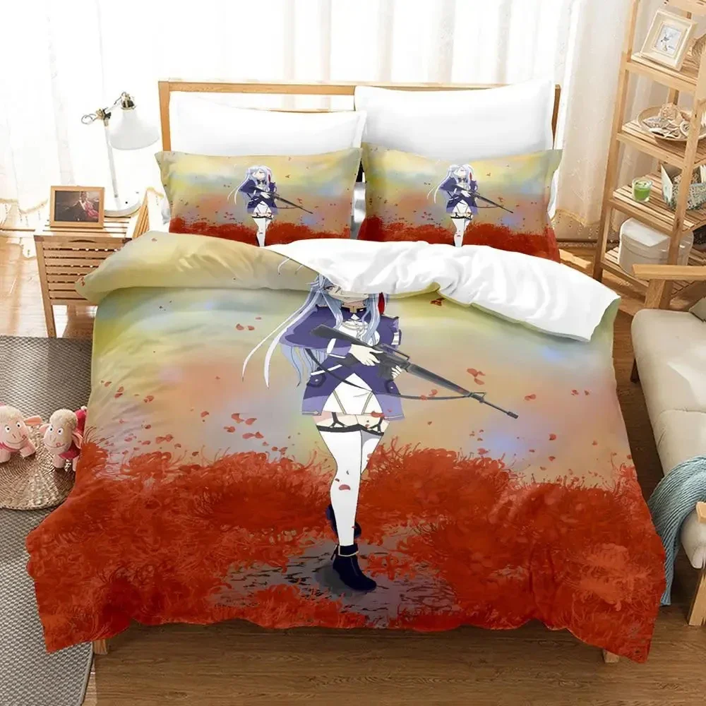 

Cartoon 86-Eighty Six Bedding Set Duvet Cover Bed Set Quilt Cover Pillowcase Comforter King Queen Size Boys Adult Bedding Set