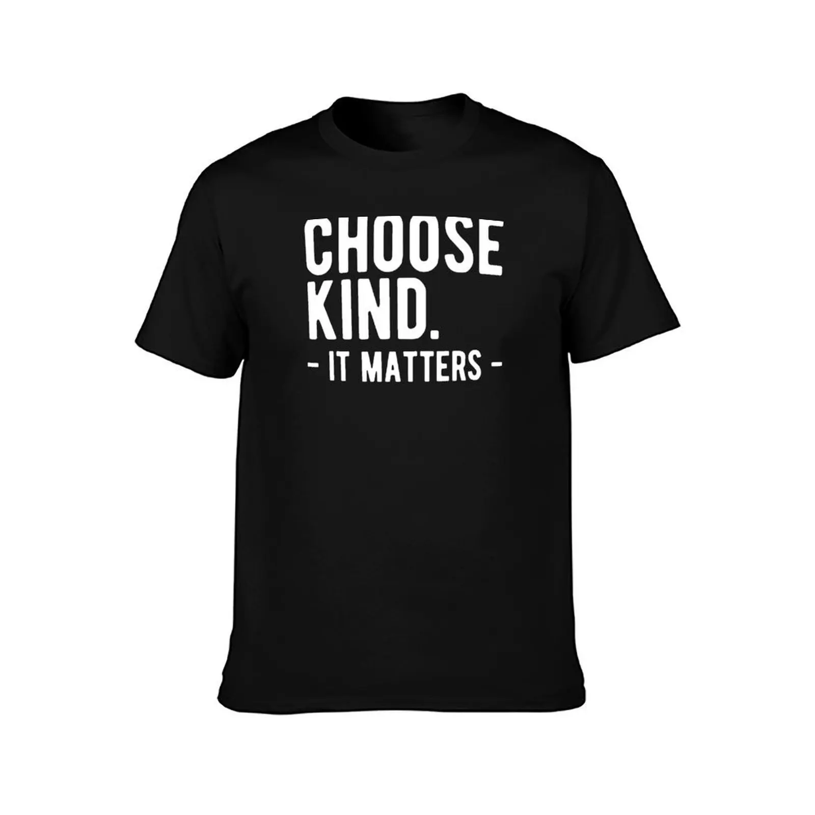 Choose Kind, Kindness Matters T-Shirt, Summer Casual Cotton Tee, Oversized Streetwear Tops, Vintage Graphic Print, 100% Cotton