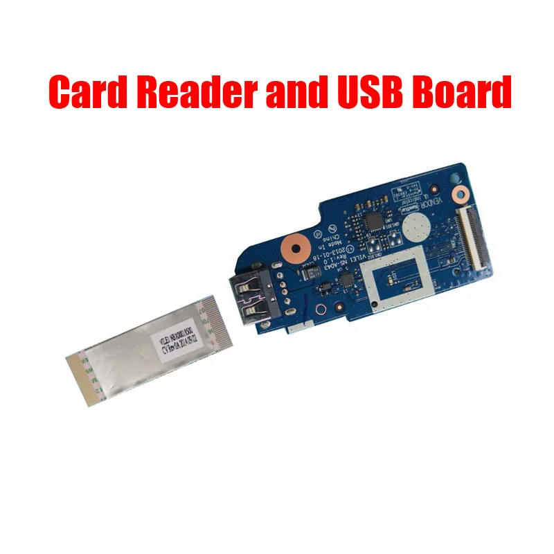 04X1076 Laptop Card Reader and USB Board For Lenovo For Thinkpad E431 04X1076 14W New