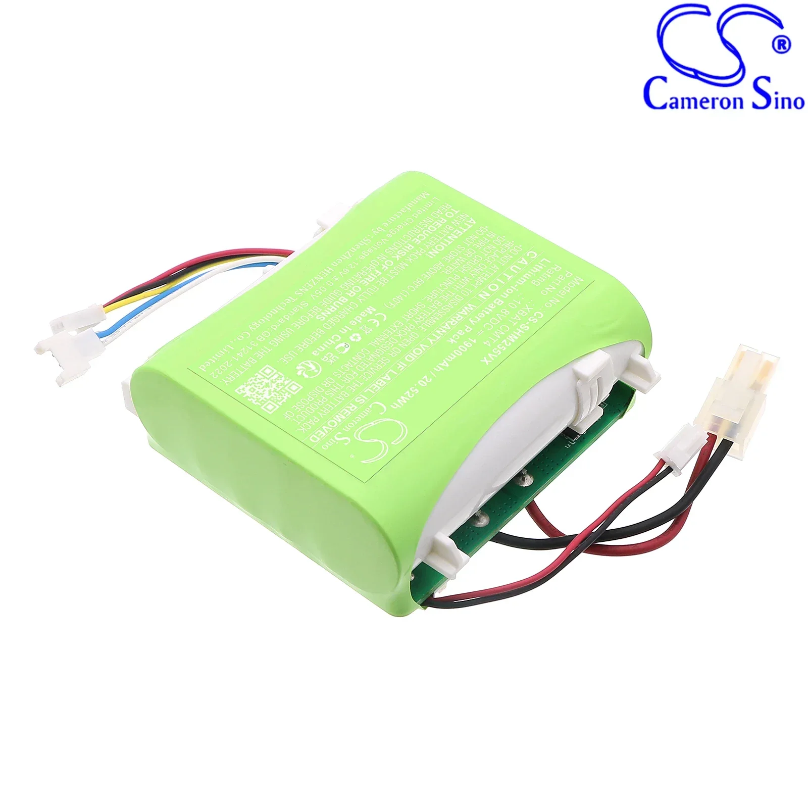 Replacement  Vacuum Battery XBAT CMT4, XBAT CMT6 for Shark QM250, VM252, VM252C 10.8V 1900mAh