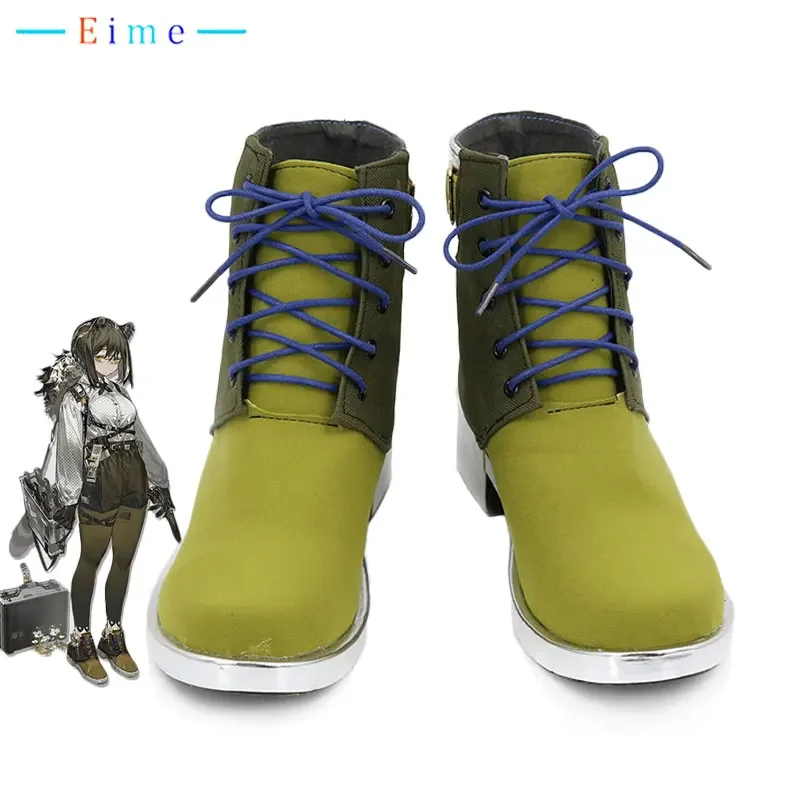 Game Arknights Robin Cosplay Shoes Halloween Carnival Boots Cosplay Prop PU Leather Shoes Custom Made