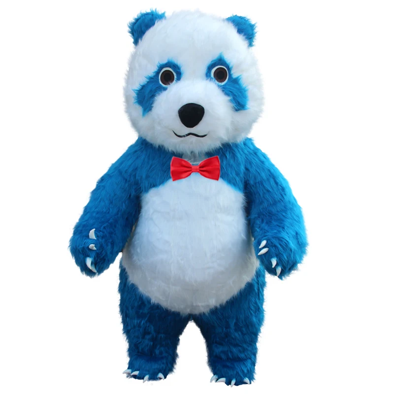 

Inflatable Giant Panda Mascot Costume Polar Bear Walking Props Advertising Performance Clothes for Halloween Christmas Party