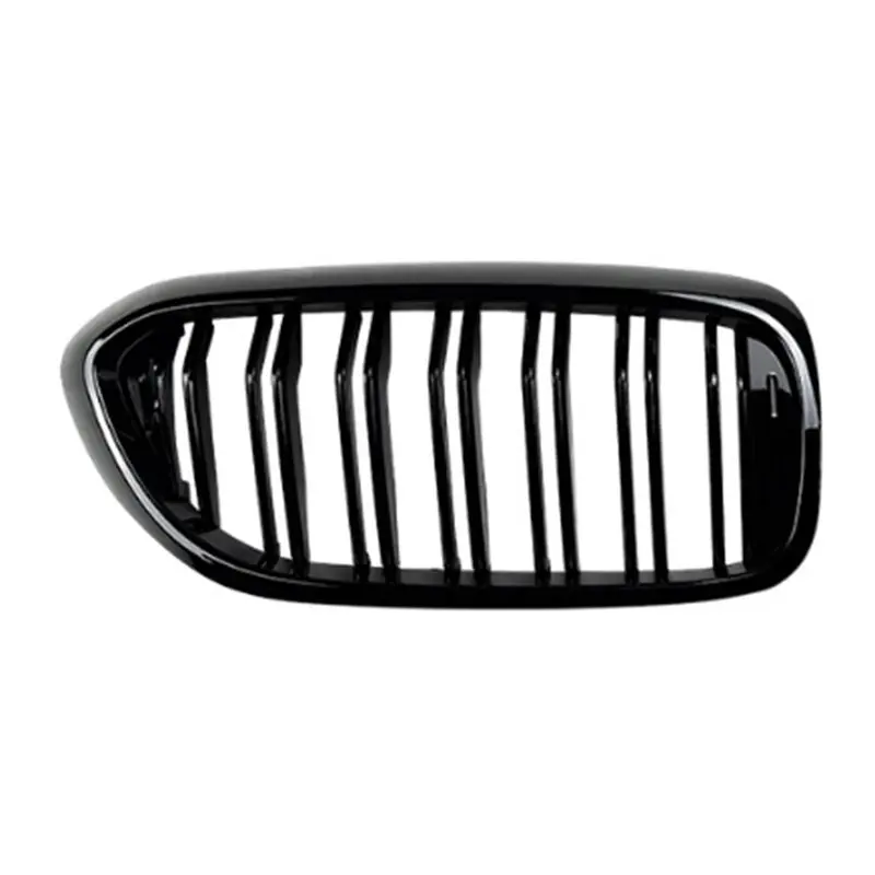 Car Front Hood Daul Vertical Grille Kidney Grill Replacement For BMW 5 Series G30 G31 2017-2020