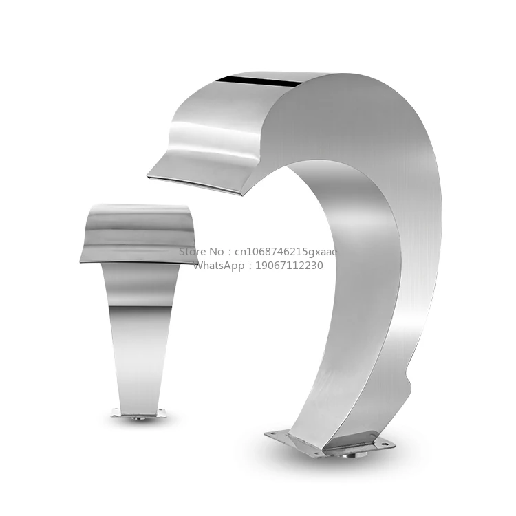 

High Quality 304/316 Stainless Steel Outdoor Garden View Waterfall Pool Massage Tool Accessory for Waterfall
