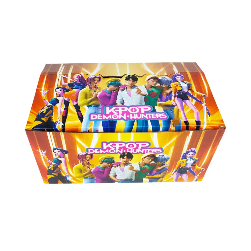 

Аниме K-Pops Demons Hunters Saja Boys Аниме Периферийная фигурка Креативная карта ЛОМО Mira Zoey Rumi Коллекционная карта для фанатов Игрушка Рождественский подарок