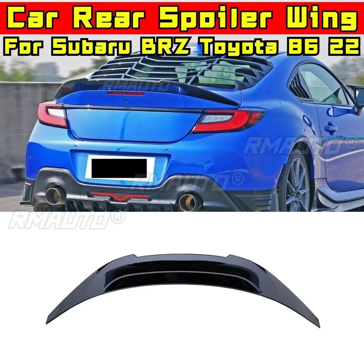 

Для Subaru BRZ/Toyota 86 2022, задний спойлер багажника автомобиля, крыло багажника, комплект кузова, задний спойлер, внешняя часть