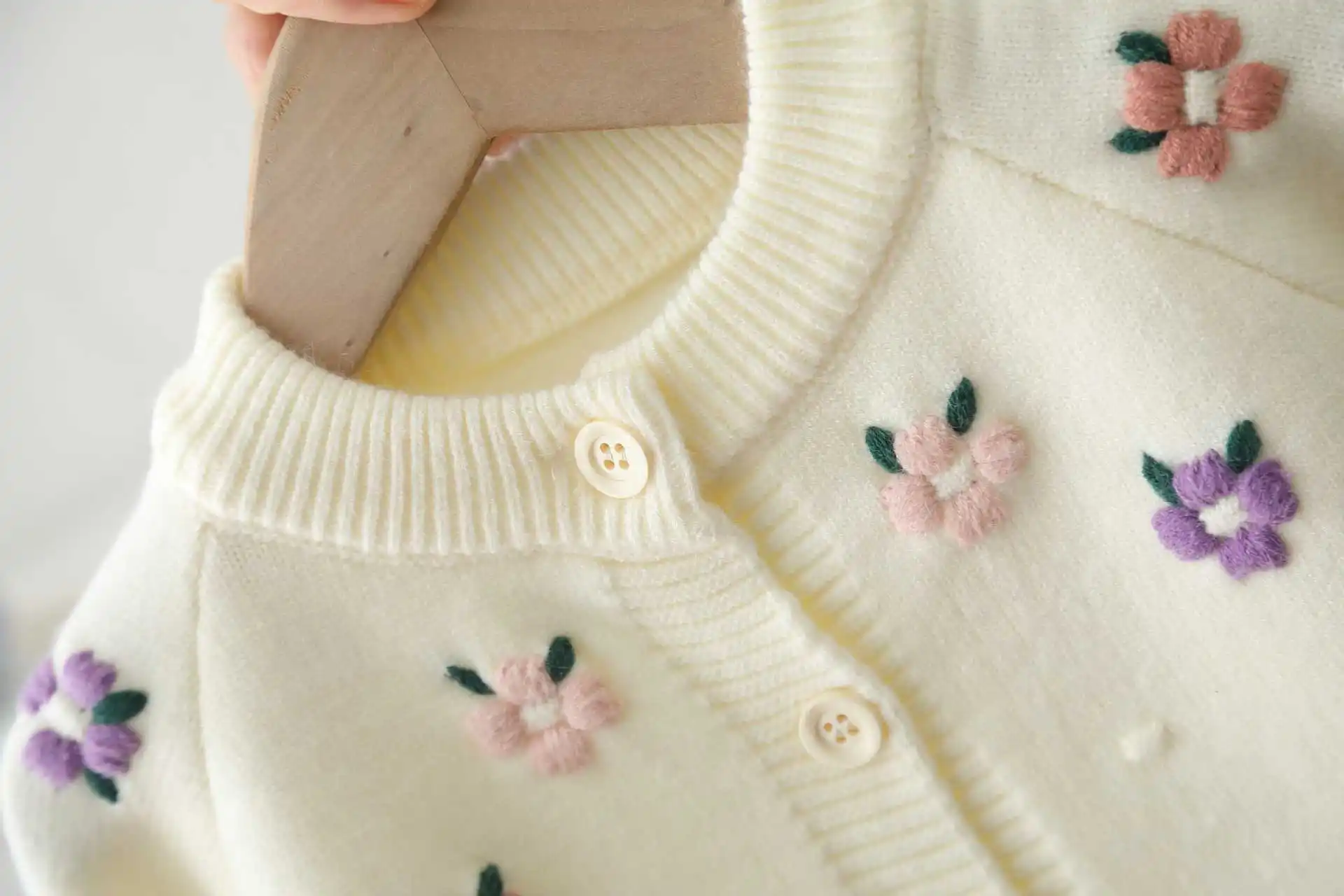 Girls Dress Clothes Sets Spring Autumn Children Woolen Jersey Sweaters Coats Tutu Skirts Princess Suit Baby Knitted Outfits Kids 6