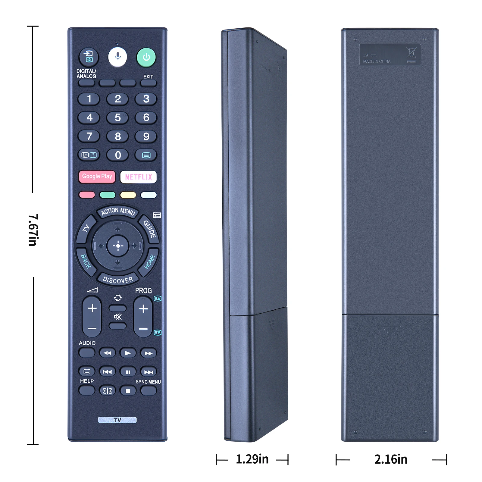 RMF-TX200P RMF-TX300A For SONY Bravia Television KD-49X8000D KD-55X9300E KD-65X9300E KD-75X9400E Voice Bluetooth Remote Control