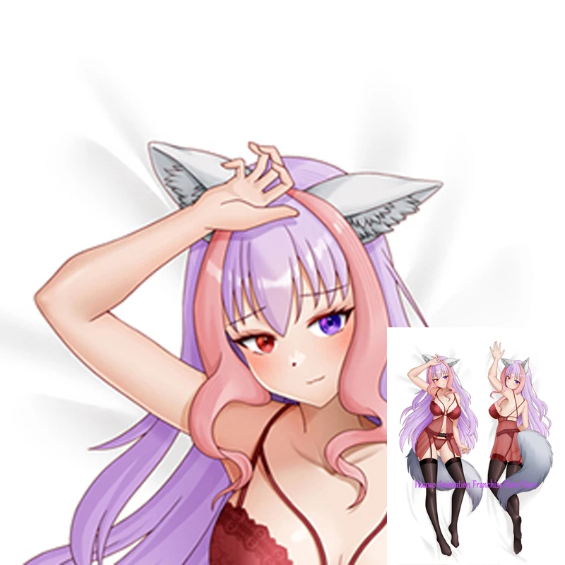 

Anime Dakimakura Pillow Minai 2-Side Print Pillowcase Hugging Body Cushion Cover Otaku Waifuristmas Decoration