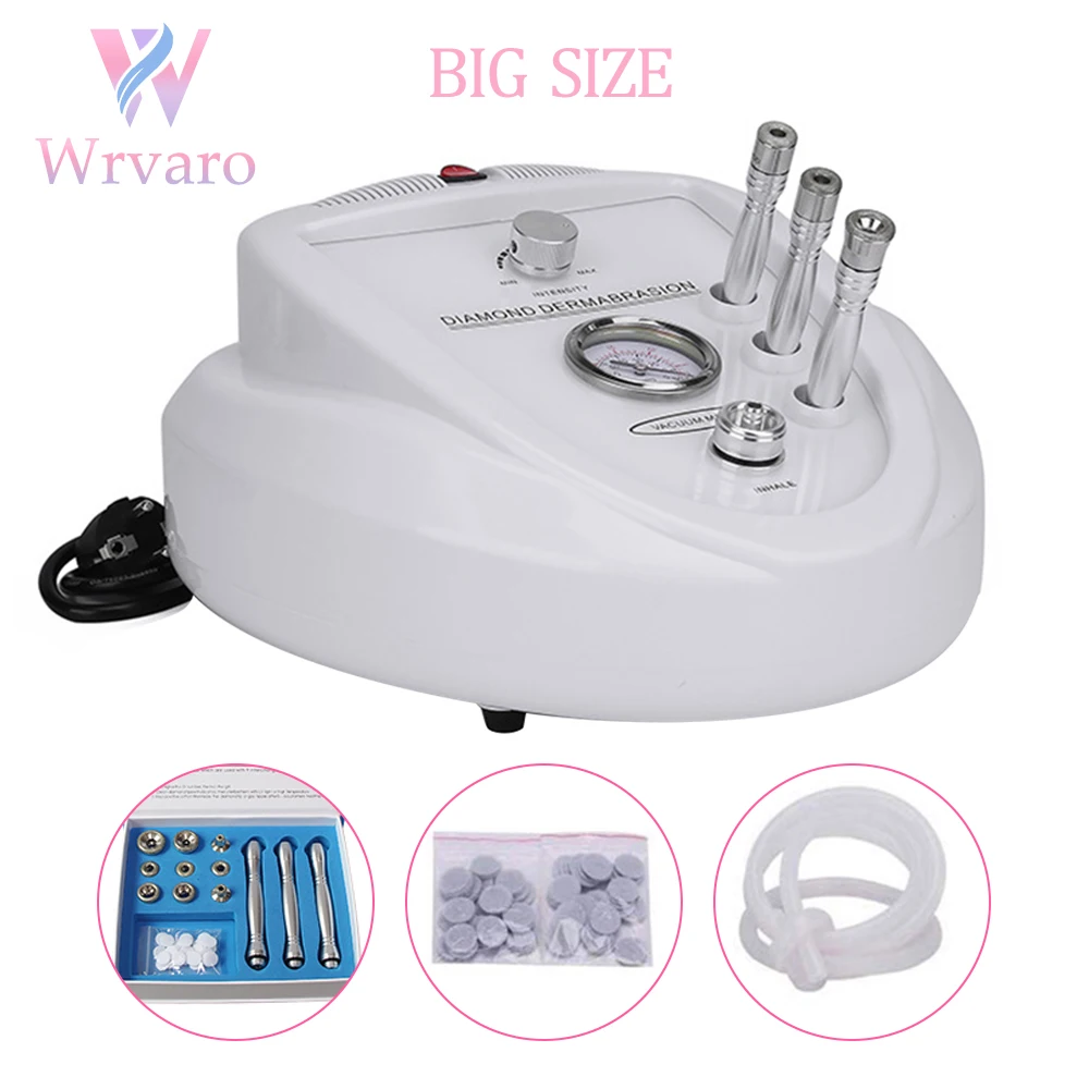 3in1 Diamond Microdermabrasion Machine Water Spray Exfoliation Beauty Machine Blackhead Remove Exfoliating Facia Skin Care Tools