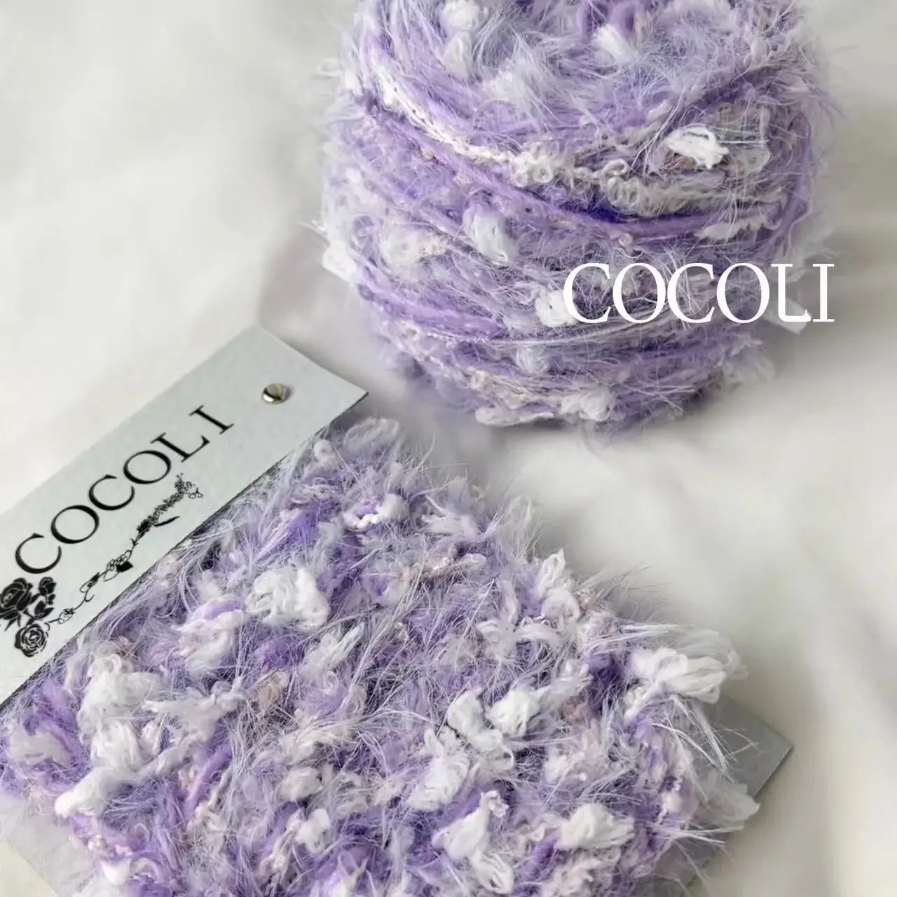 4pcs Colorful Multi Style Hand Mixed Thread,Hand Woven Scarves Bags Thread,High-end Color Matching Fashionable Floral Patterns