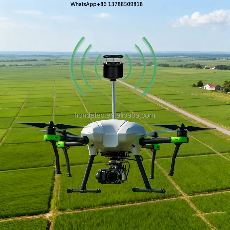 HOT SALES UNMANNED AERIAL VEHICLE ULTRASONIC WIND SPEED DIRECTION SENSOR AIR TEMP HUMIDITY COMPACT WEATHER STATION