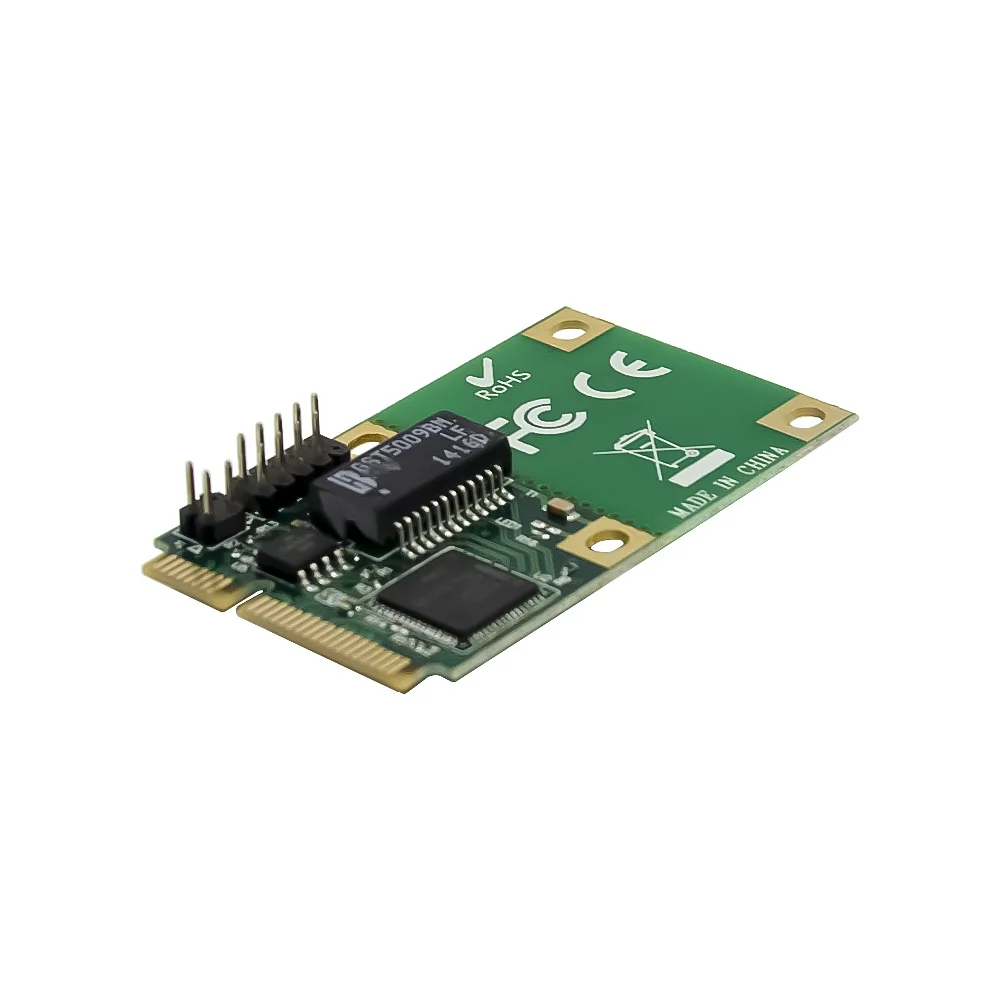 SUNWEIT ST7237 Mini carte LAN PCIe adaptateur 1G avec jeu de puces Intel 82574 pour serveur cartes réseau filaires internes en Stock