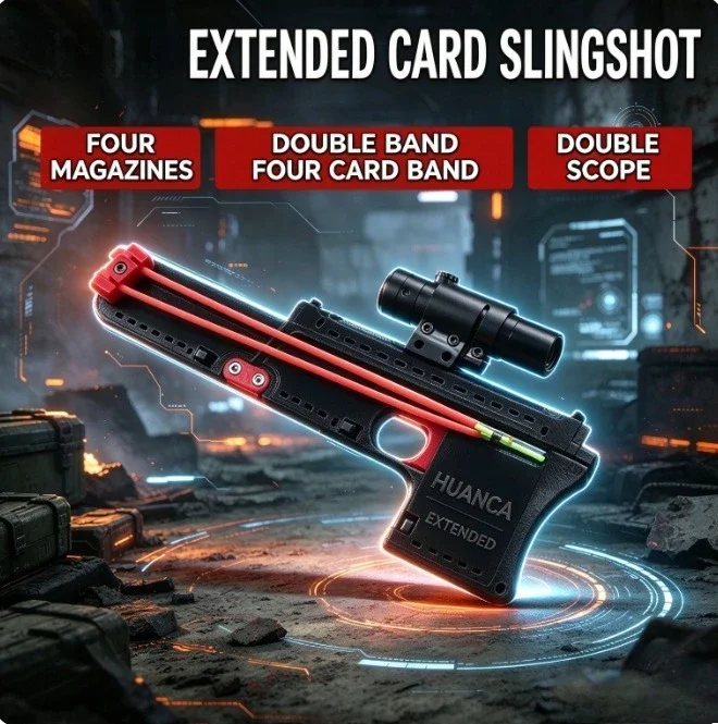 Extended Folding Large Capacity Magazine Powerful Outdoor High-precision Portable Hunting Equipment
