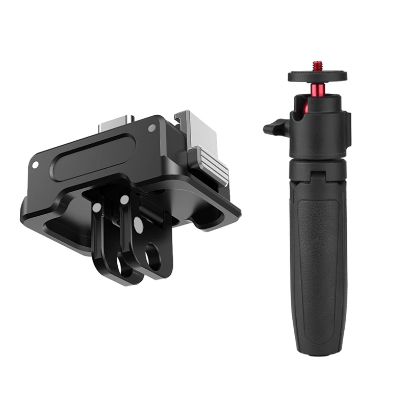 Charging Base For DJI OSMO Pocket 3 1/4 Mount Adapter Connector Folding Holder Tripod Gimbal Camera Quick Release Parts