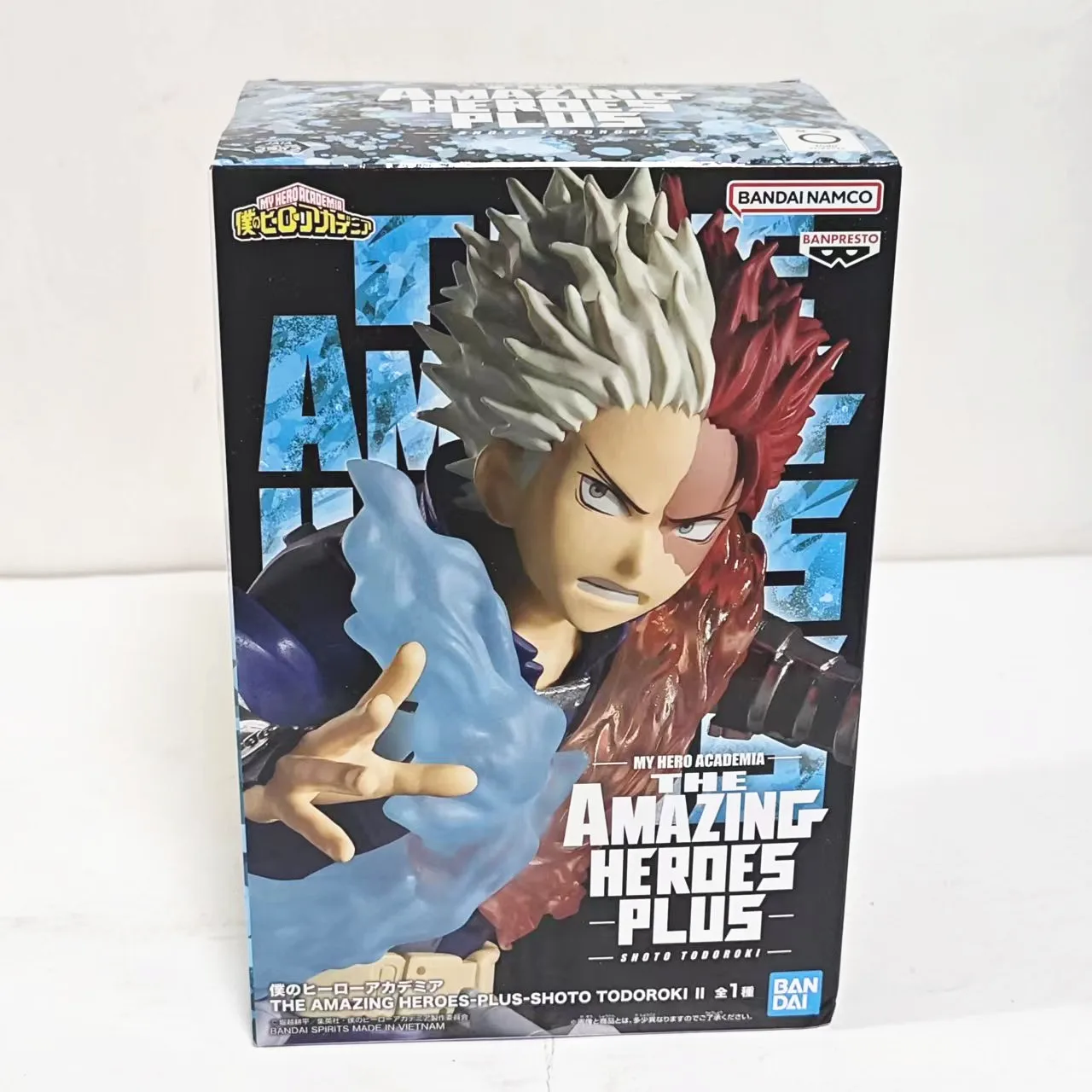 

Original BANDAI BANPRESTO My Hero Academia THE AMAZING HEROES-PLUS-SHOTO TODOROKI Anime Action Figures Model Toy Action Figurine