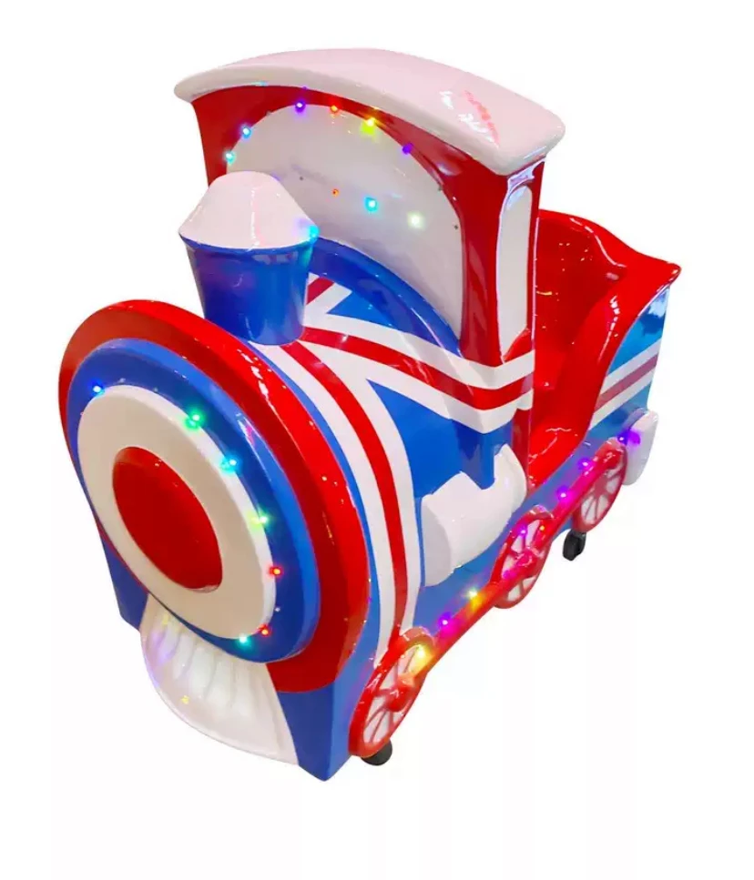 Factory Wholesale Coin Operated Kiddie Amusement Park Train Rides for Children for Sale