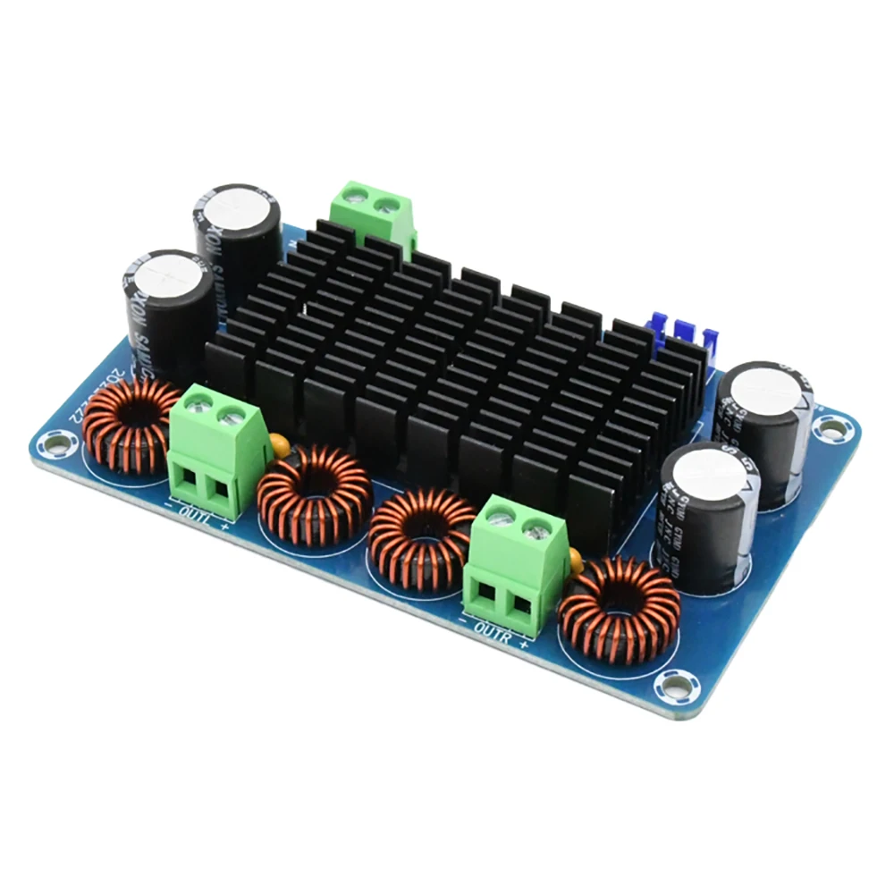 XH-A284 150W+150W Two-Chip High-Power Digital Amplifier Board Module Stage Audio Amplifier Board Power Supply DC12-28V