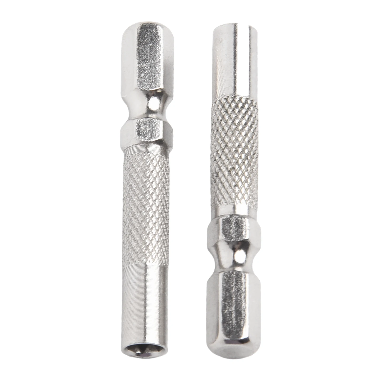 4 Stück Sechskantschaft 6,35 mm 1/4 Zoll Sechskant-Einsatzbit-Adapter auf 4 mm Elektroschrauber-Stecknusshalter Bit-Adapter Magnethalter – Detail 6