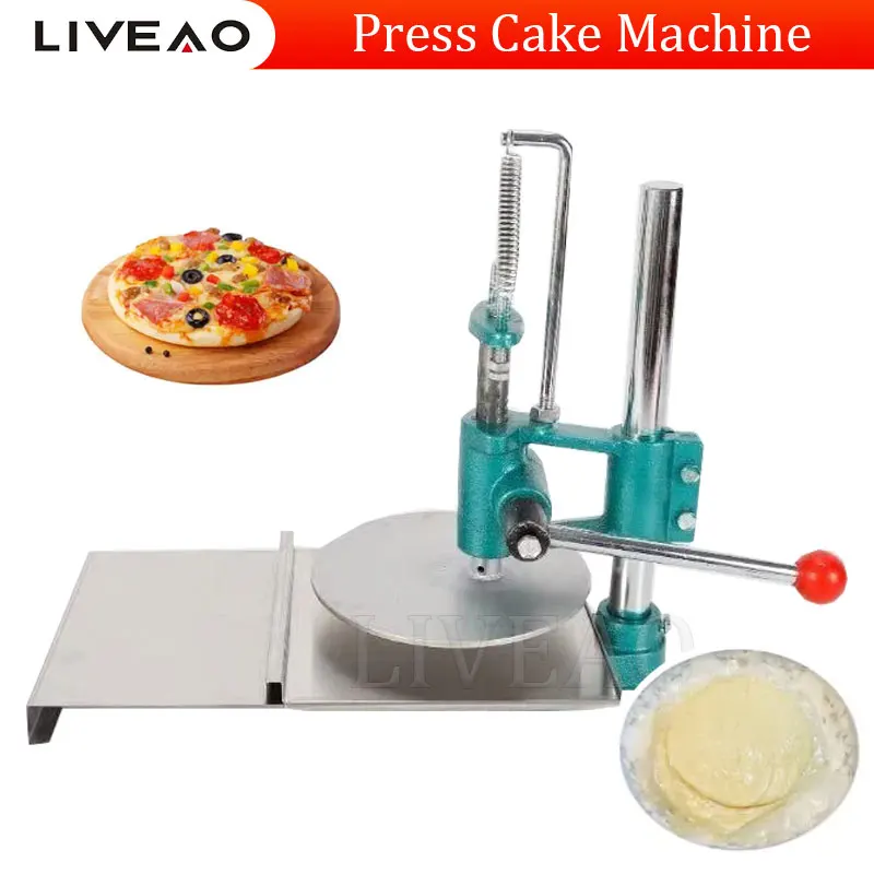 Cake Press Hand Grasping Cake Corn Bait Dough Pressing Flat Meat With Steamed Bread Pizza Equipment