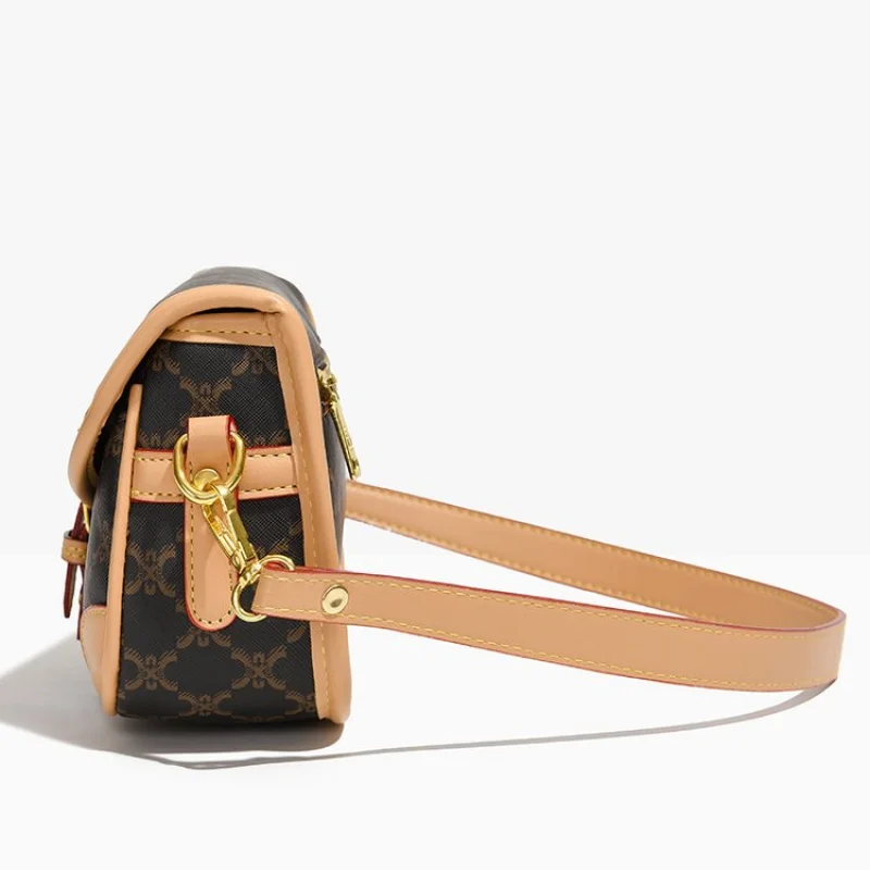 

Elegant Women's Messenger Bag With Fine Leather Classic Paris Neat Lightweight Commuter Daily Design​