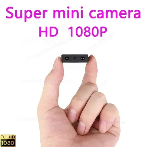 1080P HD DV Smallest Mini Camera IR-CUT Night Vision Micro Camcorder Motion Detection Video Recorder Loop Recording  ESpia Cam