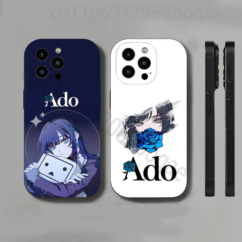 

A-Ado Japanese Singer Slim Back Phone Case for iPhone 17,16,15,14,13,12,11 Pro,Max,Plus,X,XS,XR,SE,Mini Protective Cover